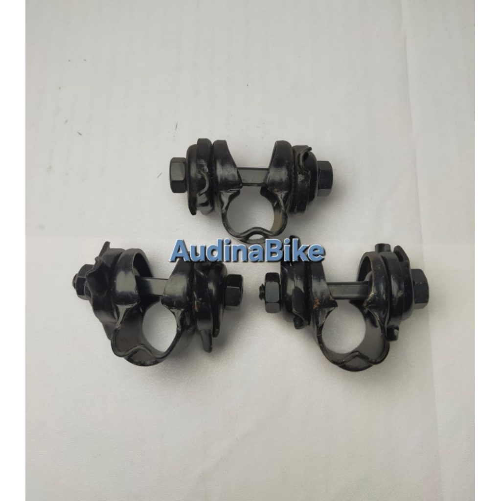 Klem Clamp /cleman Penjepit Besi Sadel Jok Sepeda Anak BMX MTB