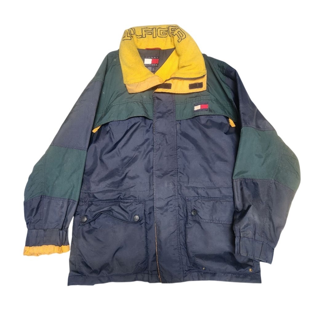 Vintage Tommy Hilfiger Jacket Sailing Color Block 1990s