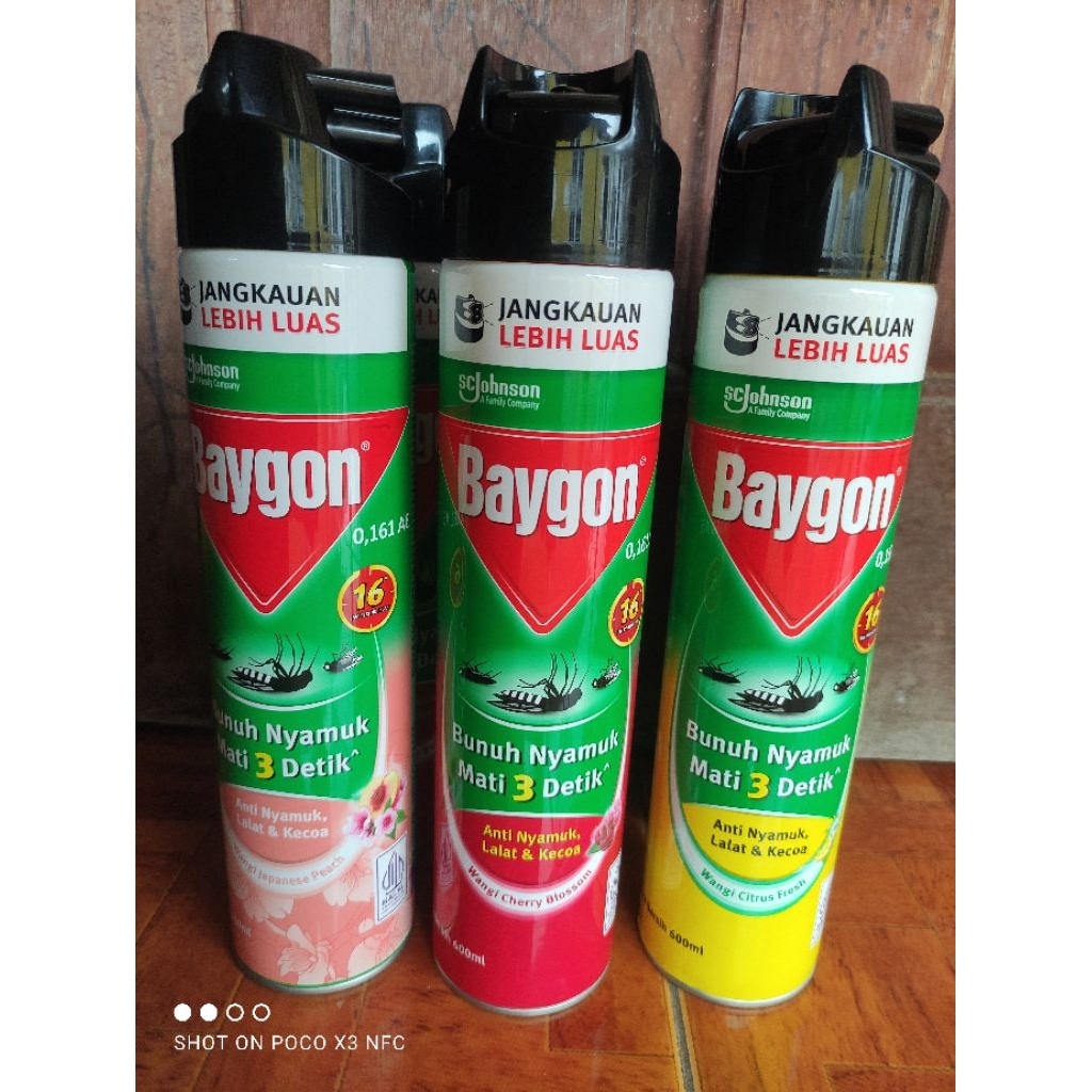 baygon semprot 600ml all varian