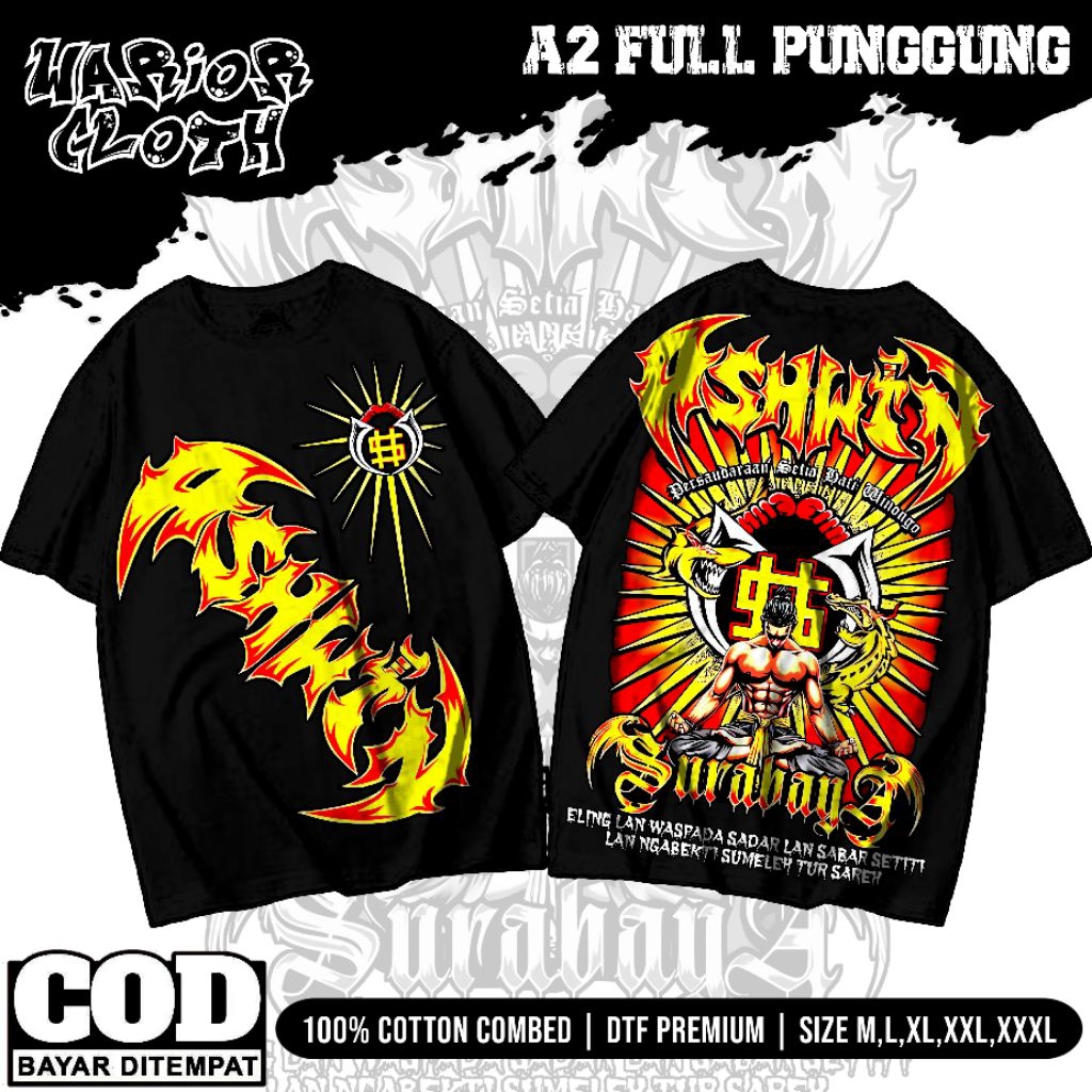 BAJU KAOS PSHW TERBARU DISTRO KAOS SETIA HATI WINONGO SIMPEL