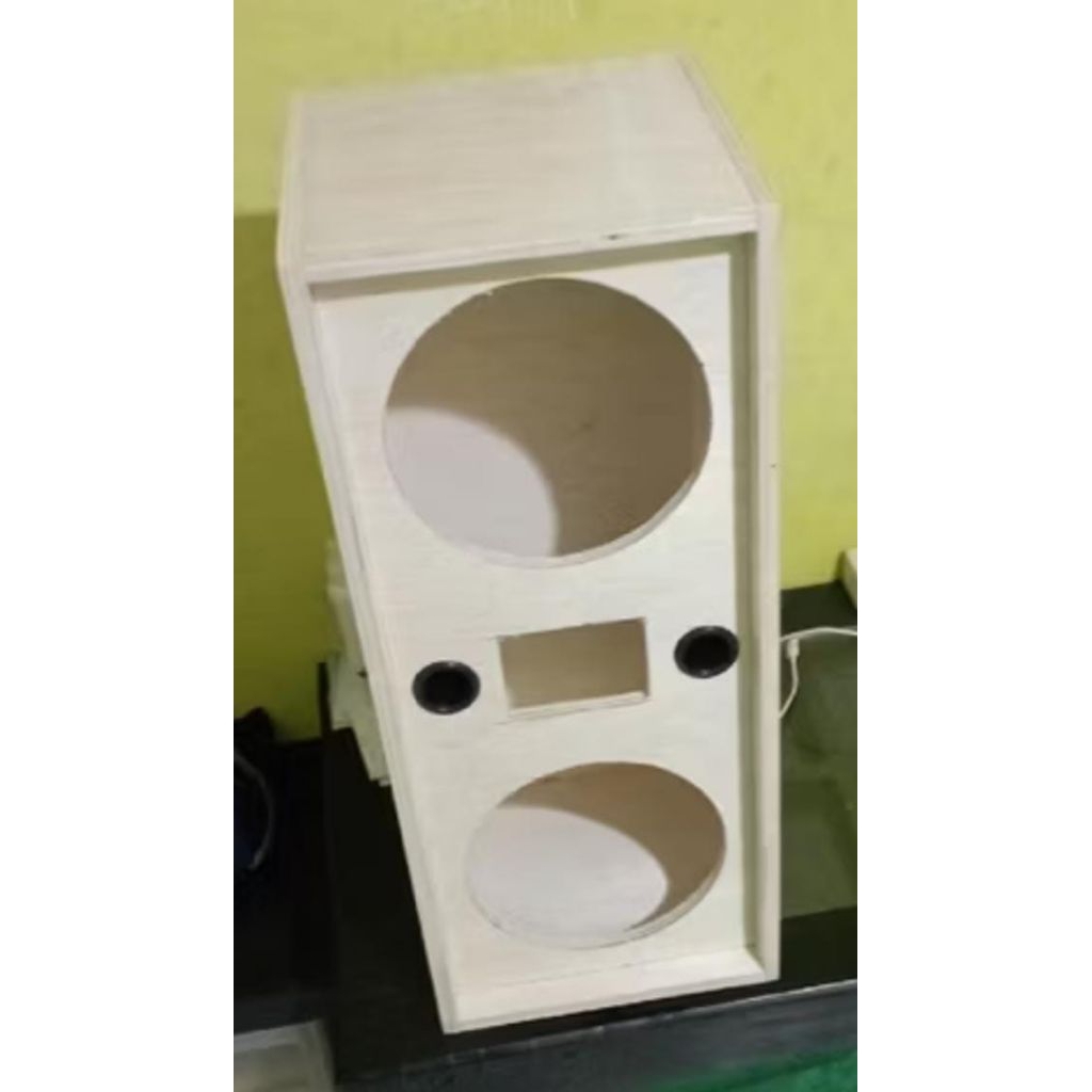Box speaker 8 inch double + tweeter