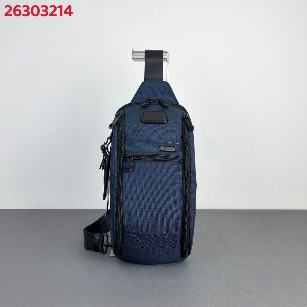 Slingbag Nylon T26303214 navy bodybag tas selempang nylon pria
