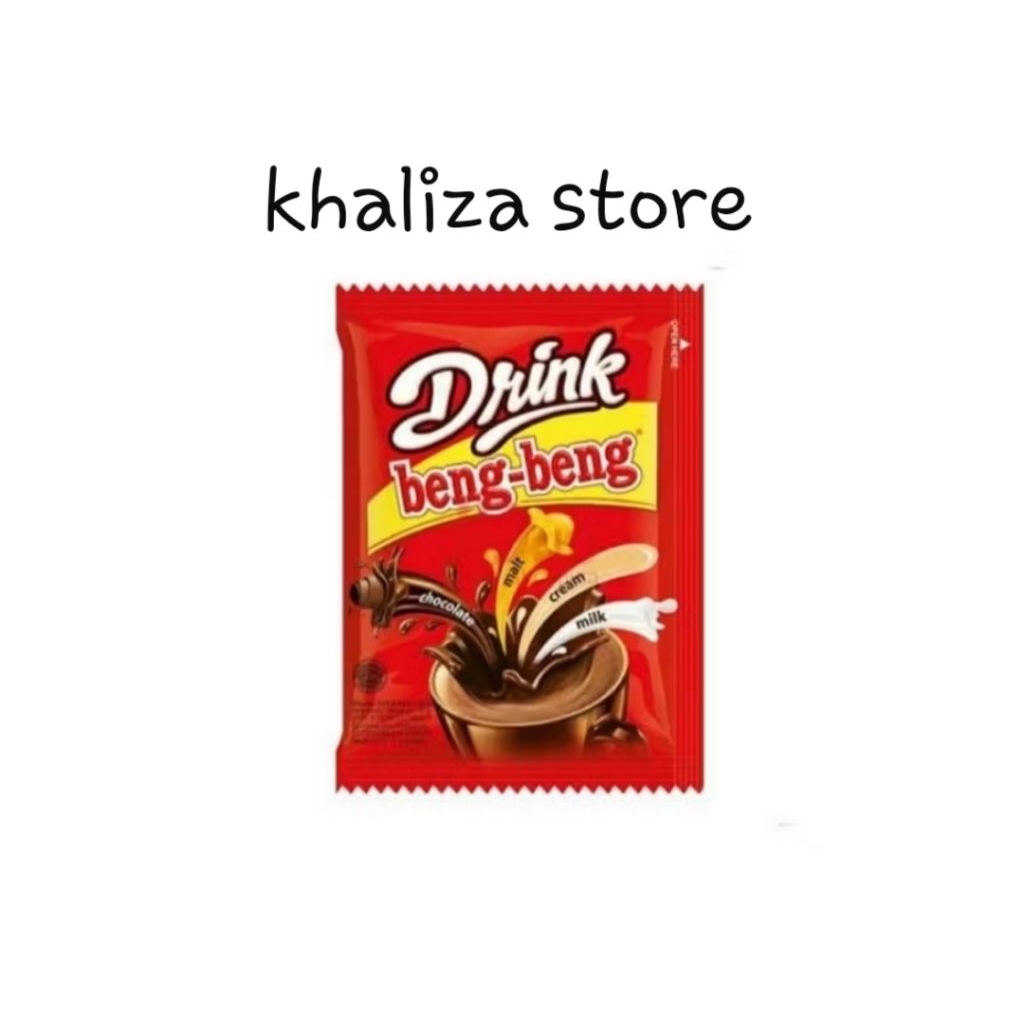 

drink beng beng 1 renceng isi 10 sachet @27gram