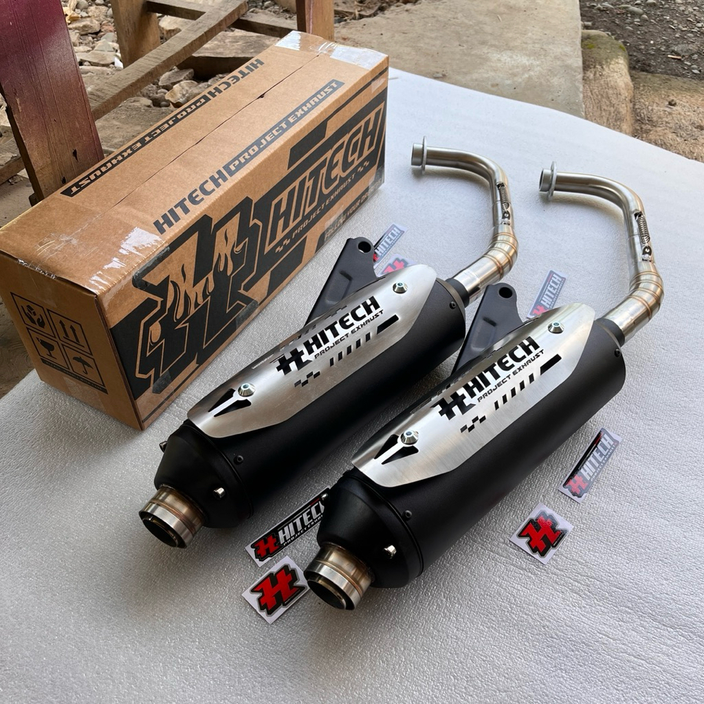 knalpot mio sporty standart racing adem original hitech project pnp mio sporty smile soul fino