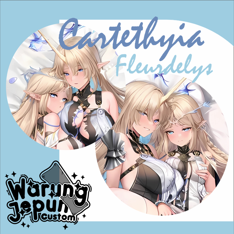 Dakimakura Cartethyia & Fleurdelys Wuthering Waves