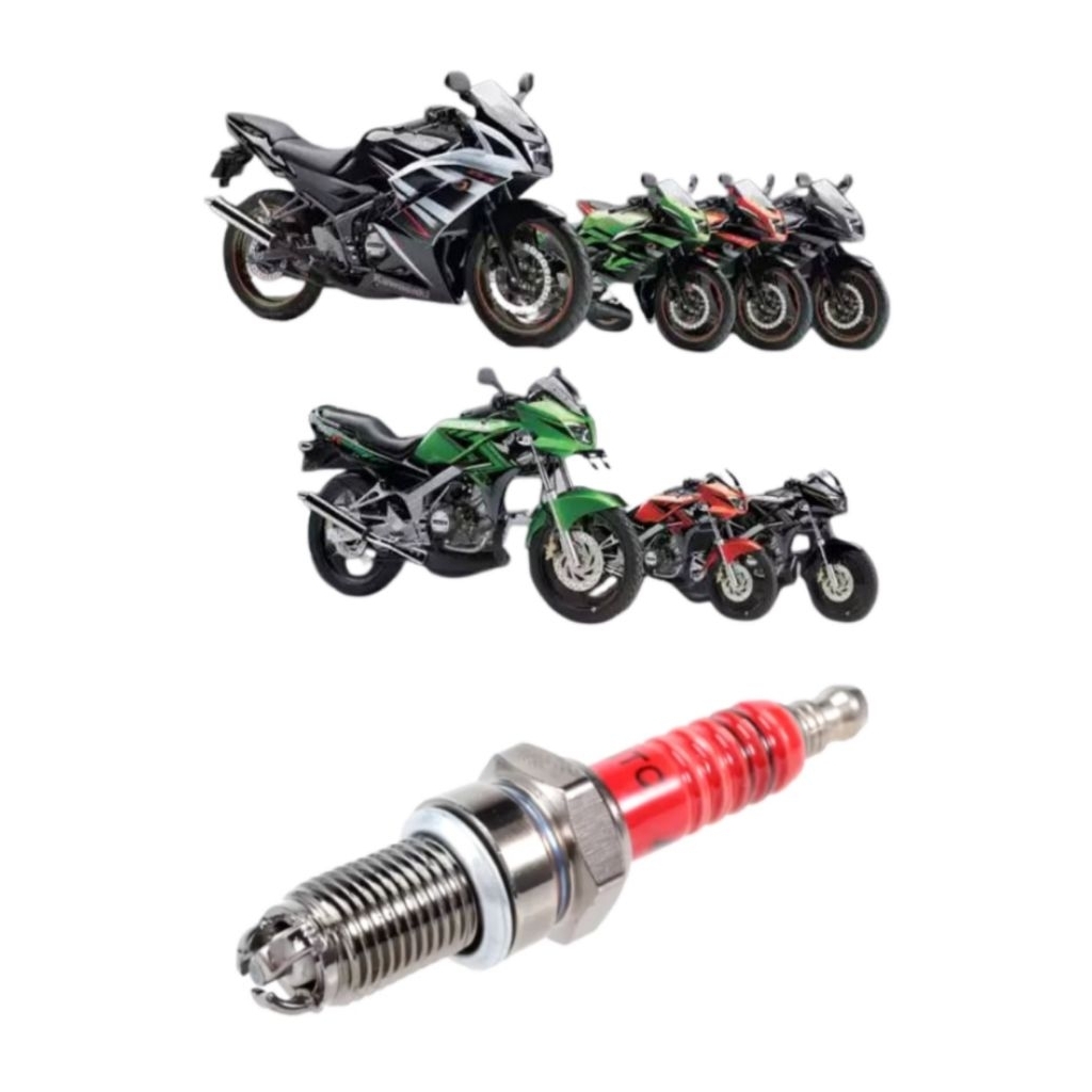 Busi Racing kaki 3 Busi Motor Ninja R Ninja RR Ninja SS Satria 2T Vespa 2Tak Busi kepala 3