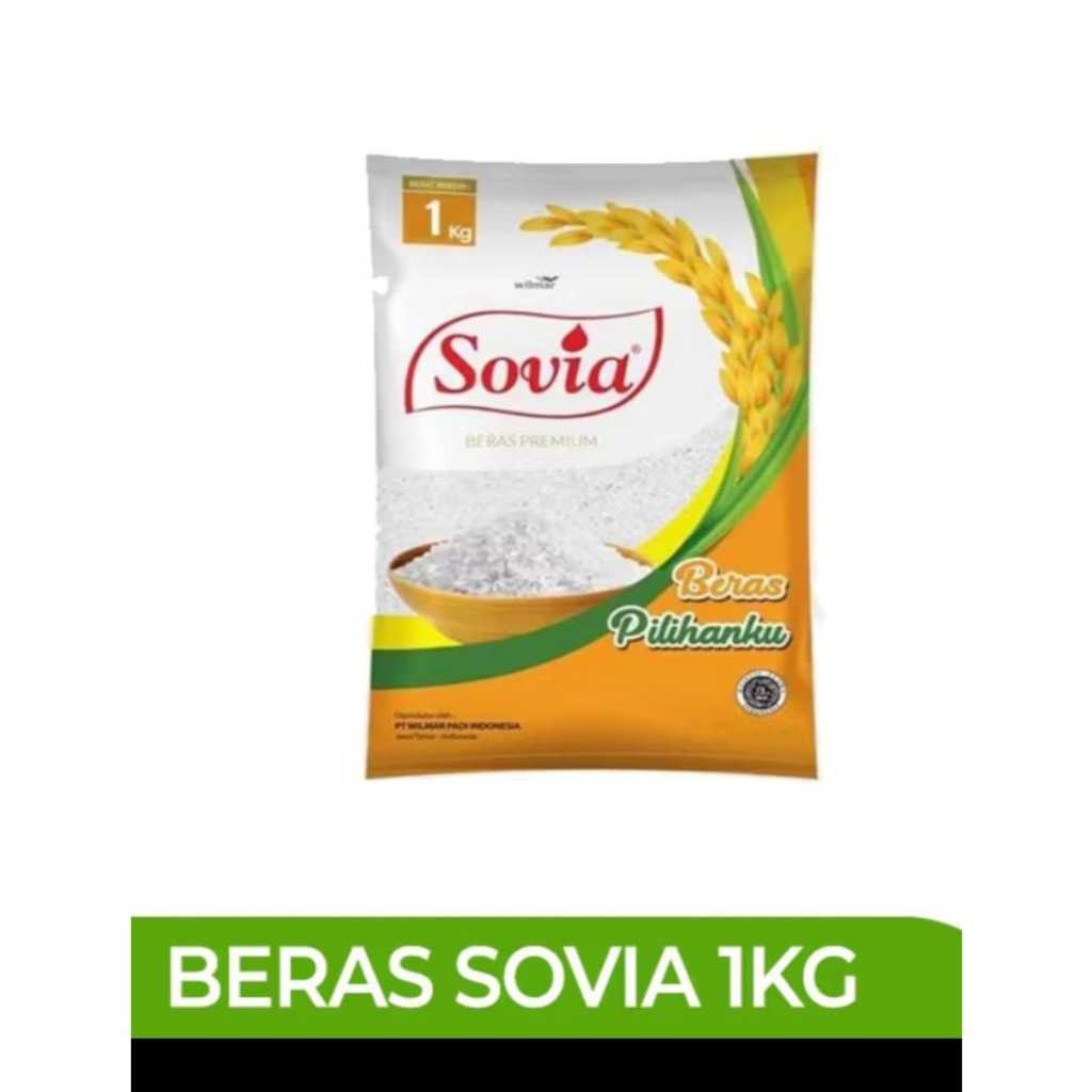 

BERAS 1KG MERK SOVIA GRATIS ONGKIR EXTRA DISKON