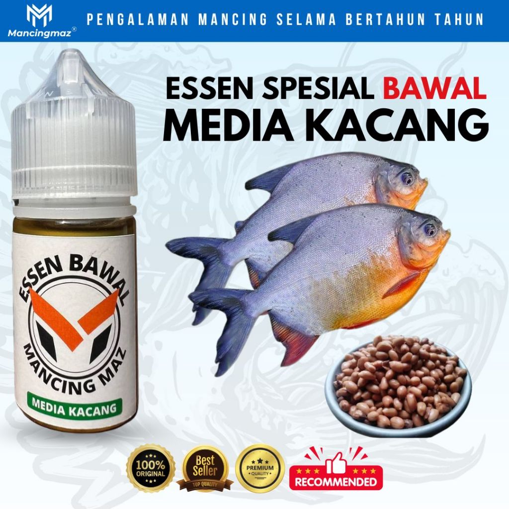 Essen Ikan Bawal Media Kacang Presto Essen Mancingmaz Spesial Bawal 30ml