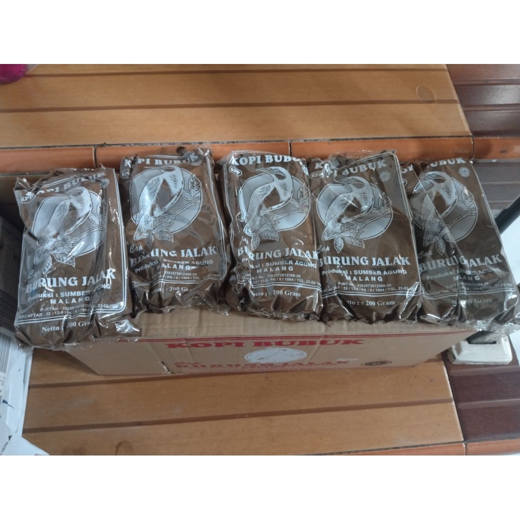 

kopi Bubuk cap jalak 200gr /kopi dinar 205gr /kopi hitam