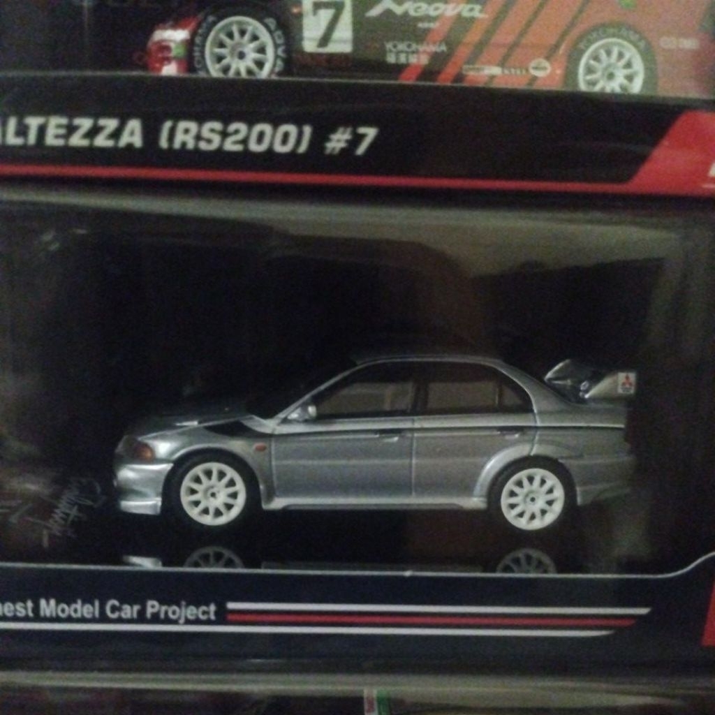 Hobby Japan Mitsubishi Lancer Evolution VI TME Tommi Makinen Edition Silver Grey Metallic
