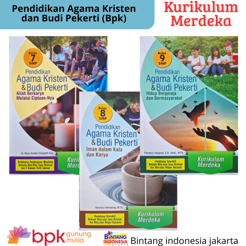 BPK GUNUNG MULIA - PENDIDIKAN AGAMA KRISTEN DAN BUDI PEKERTI KELAS 7,8,9 SMP KURIKULUM MERDEKA