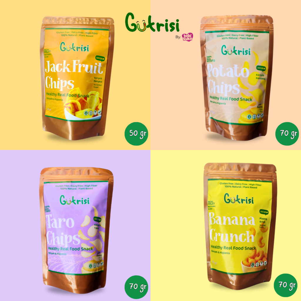 

Keripik Buah Kering Keripik Nangka Keripik Kentang Keripik Talas Gutrisi Keripik Sehat Real Food 70 gr