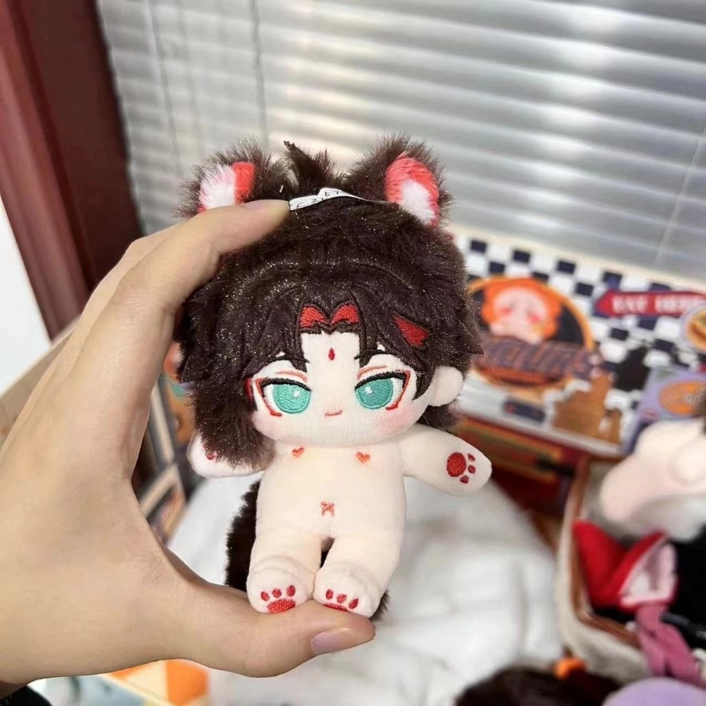[READY] DOLL BONEKA ANAPAS PEREMPUKAN KEYCHAIN XIAO RED GENSHIN IMPACT 10 CM 10CM