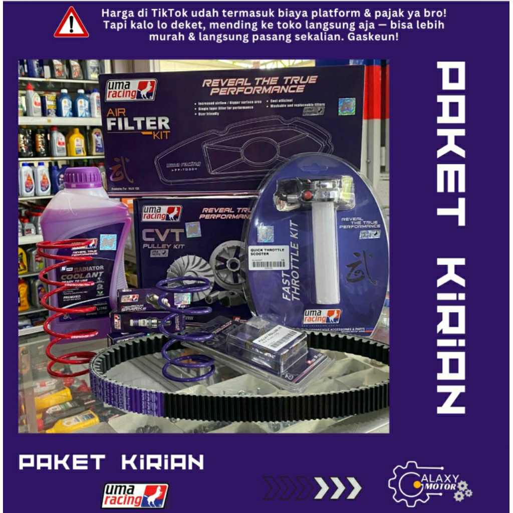 Harga paketan kirian uma racing Terbaru Jun 2026 | BigGo Indonesia