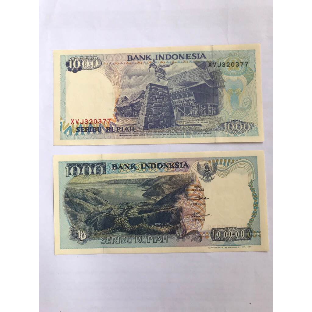 uang kuno 1000 kertas asli 100%