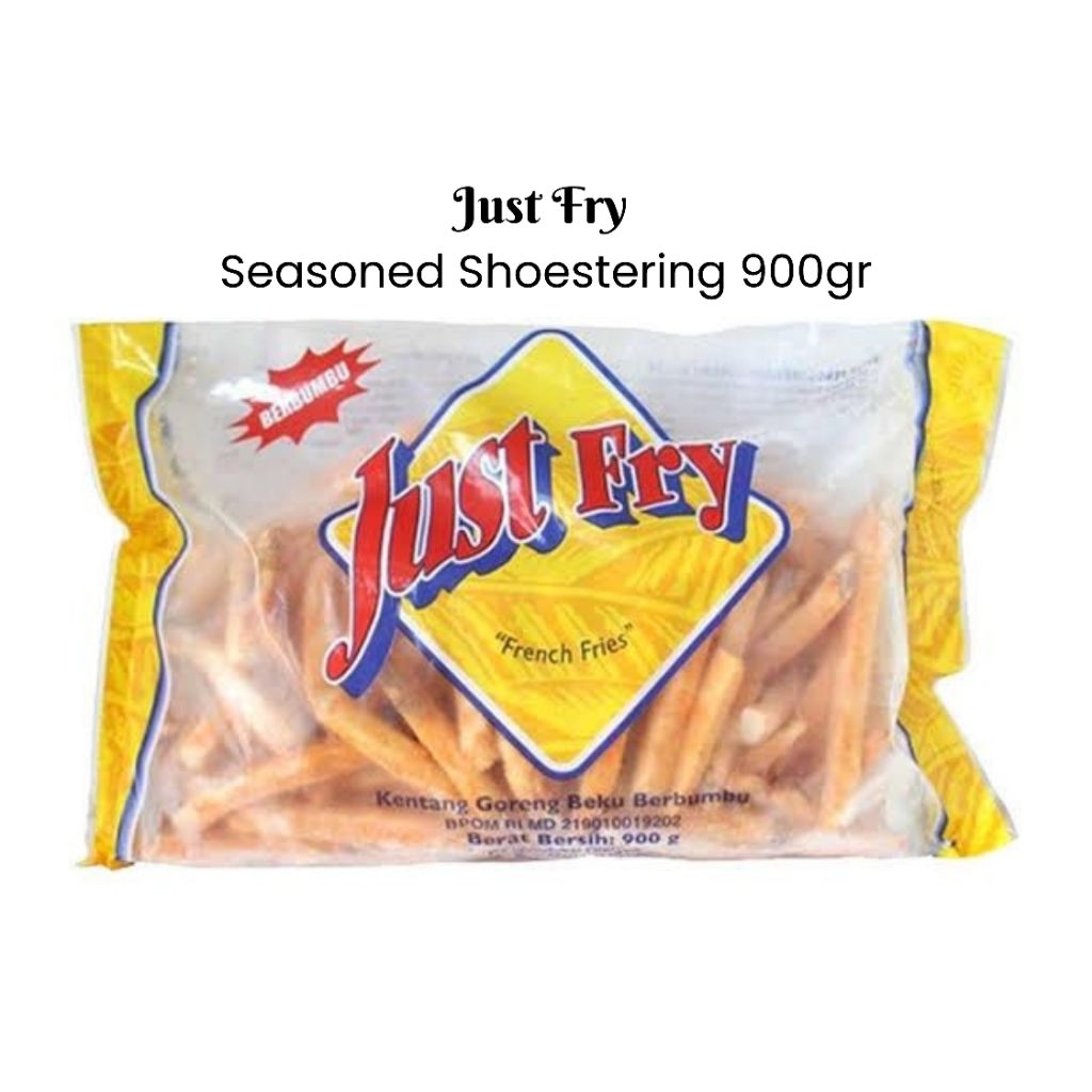

Just Fry Kentang Goreng | Shoestring Seasoned/berbumbu | kentang berbumbu