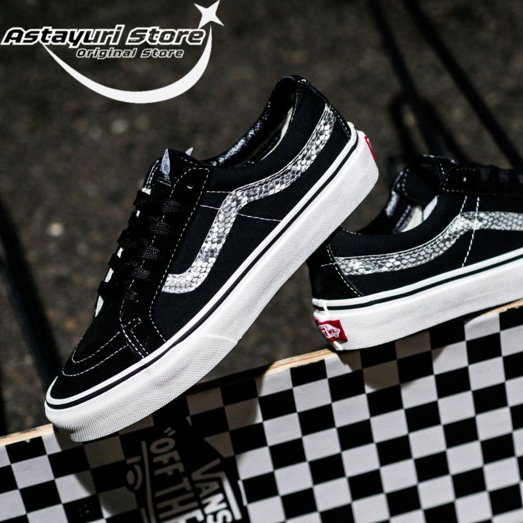 Vans Sk8 Low Reissue Surf Snack Black