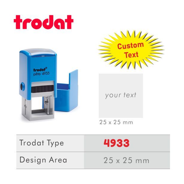 

Stempel Otomatis Printy 4933 / Custom Design