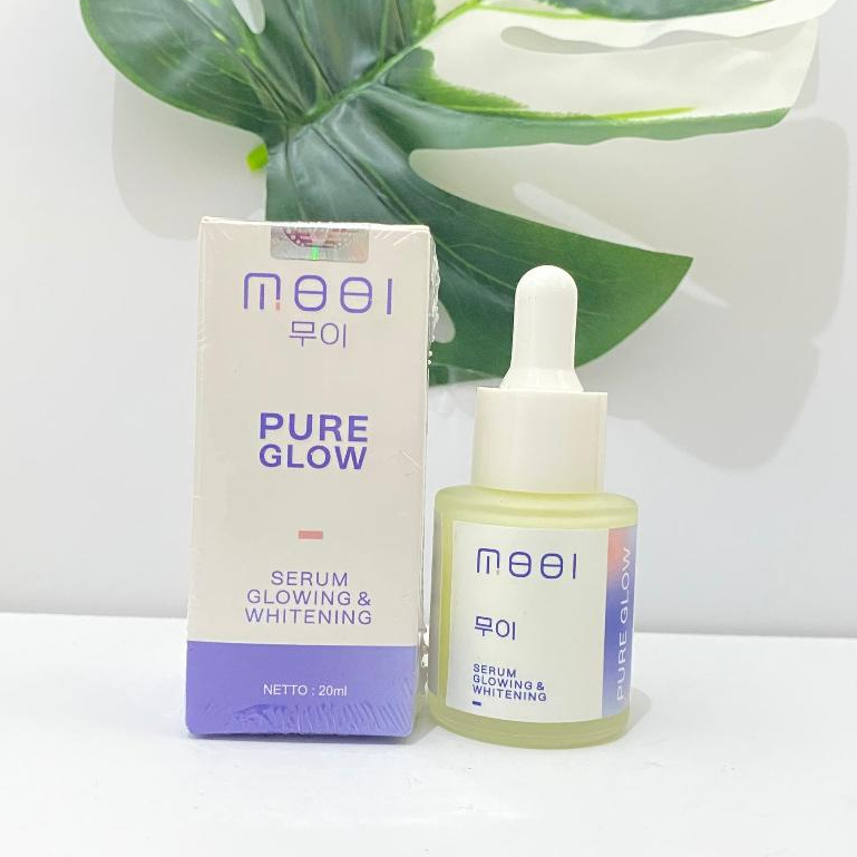 Mooi Serum Pure Glow 20ml - Serum Korea Pencerah Wajah