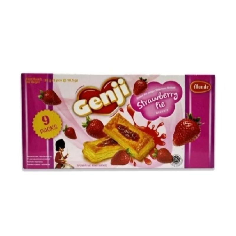 

Monde Genji Strawberry Pie 9 packs 95gr