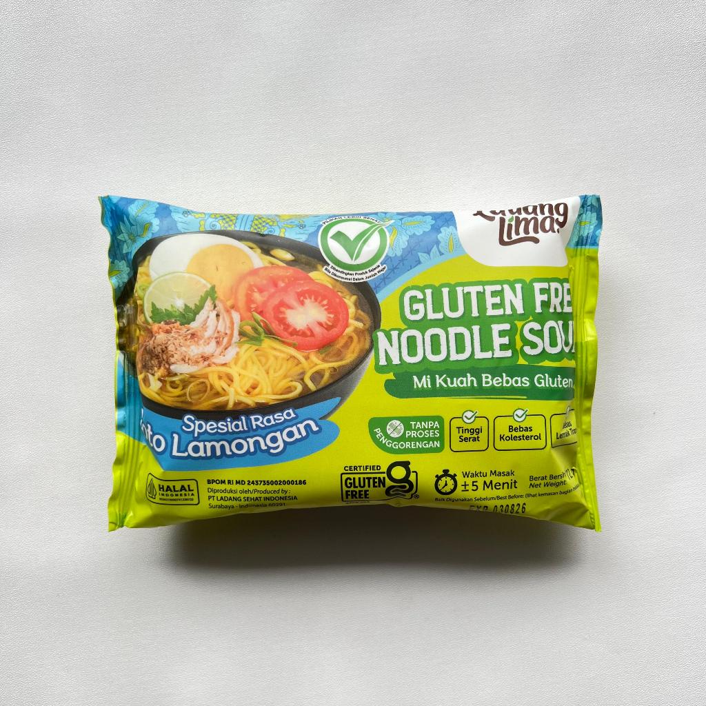 

LADANG LIMA Soto Lamongan 72gr- Mie GLUTEN FREE!! HIGH FIBER