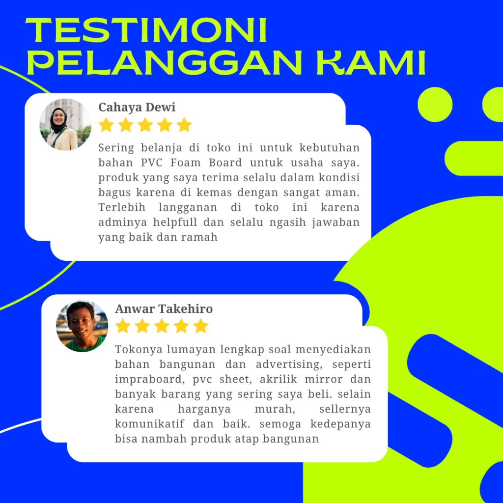 PVC Foam Board Tebal 15mm Ukuran 60x80 PVC Foam Board White