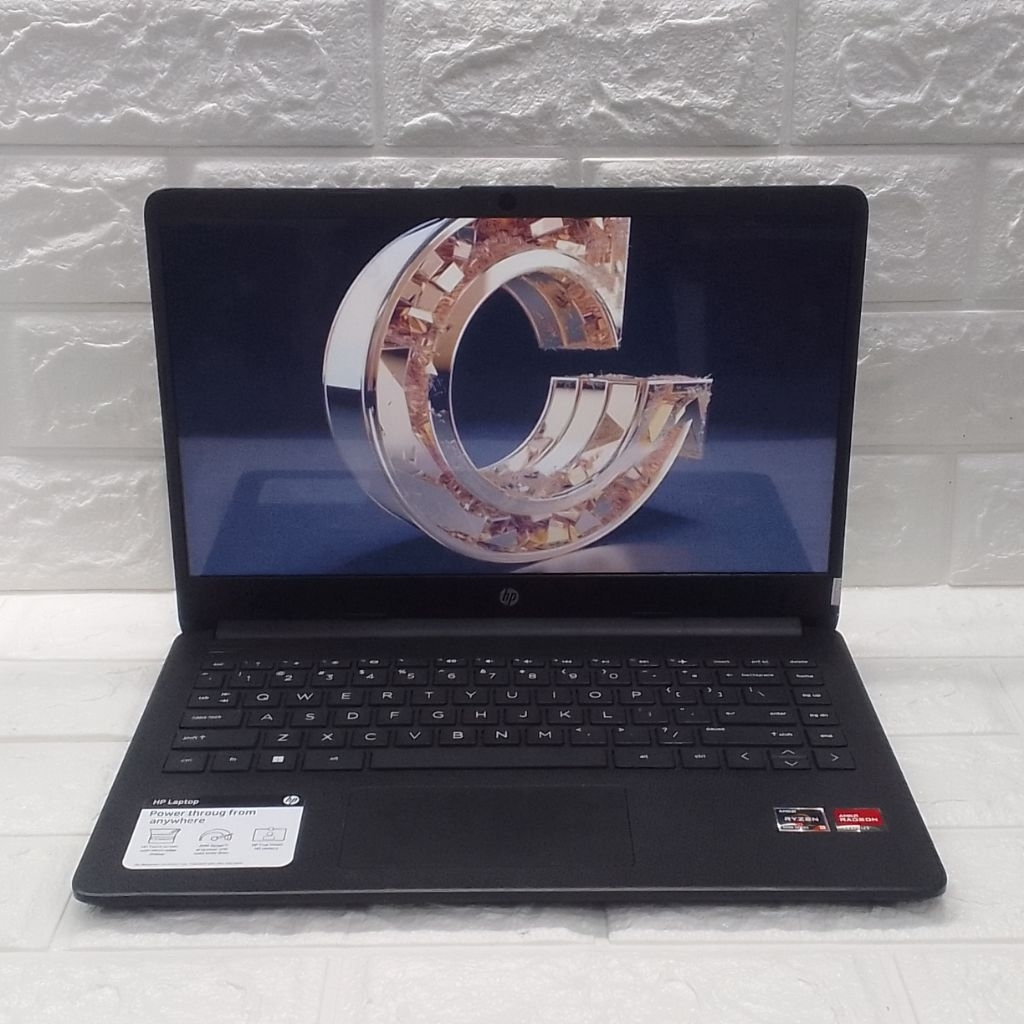 Laptop Hp 14-fq Amd Ryzen 3 5300U RAM 8GB SSD 256GB Touchscreen