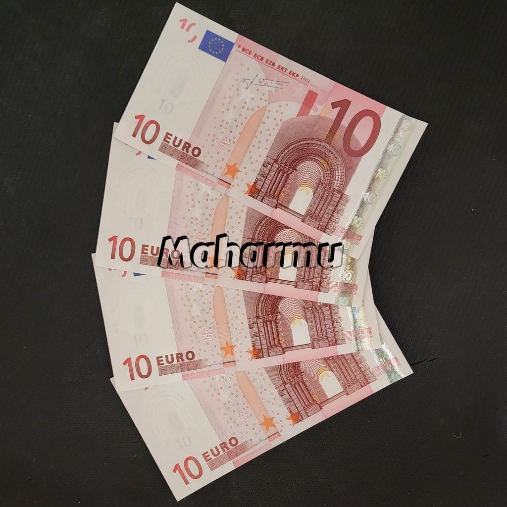 Eropa Euro Uang Asing Kuno 10 Euro Kuno