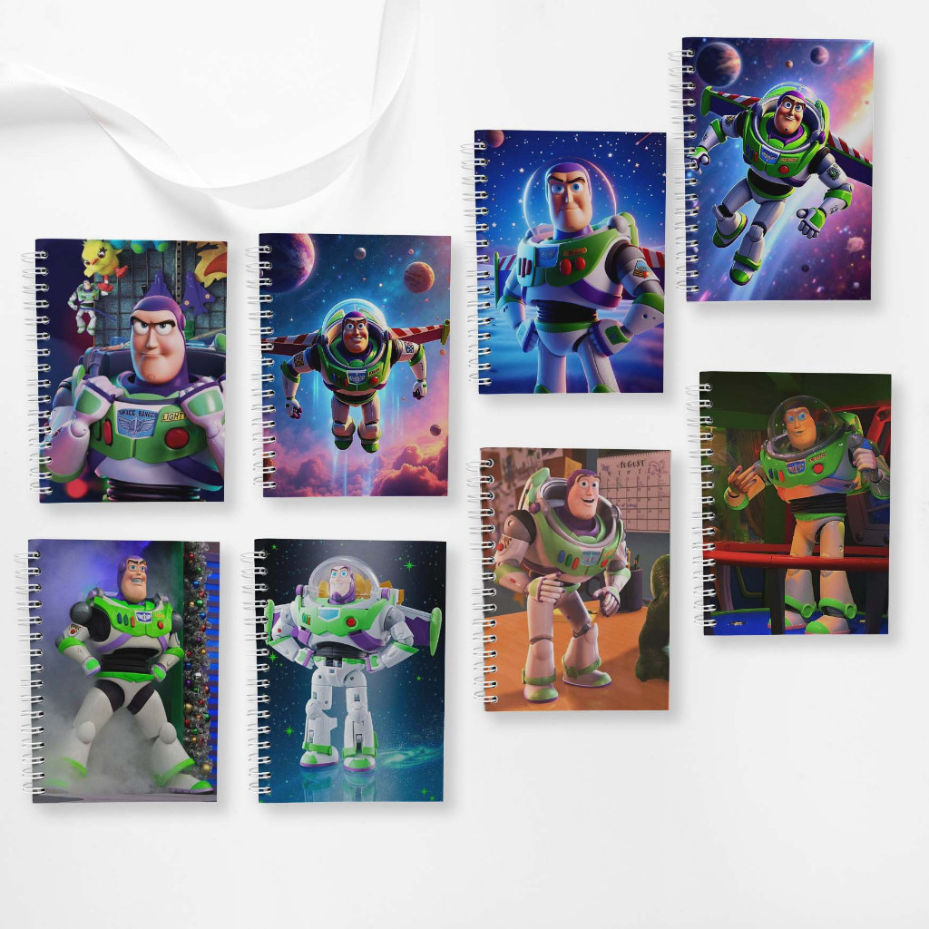 

Note Book Spiral Large (10 cm X 14 cm) Edisi Buzz Lightyear / Notebook A6 Custom / Seminar Kit Surabaya