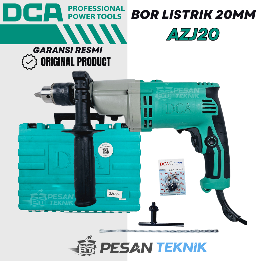 Mesin Bor Tembok Listrik Impact Drill 20MM 720 Watt DCA AZJ20
