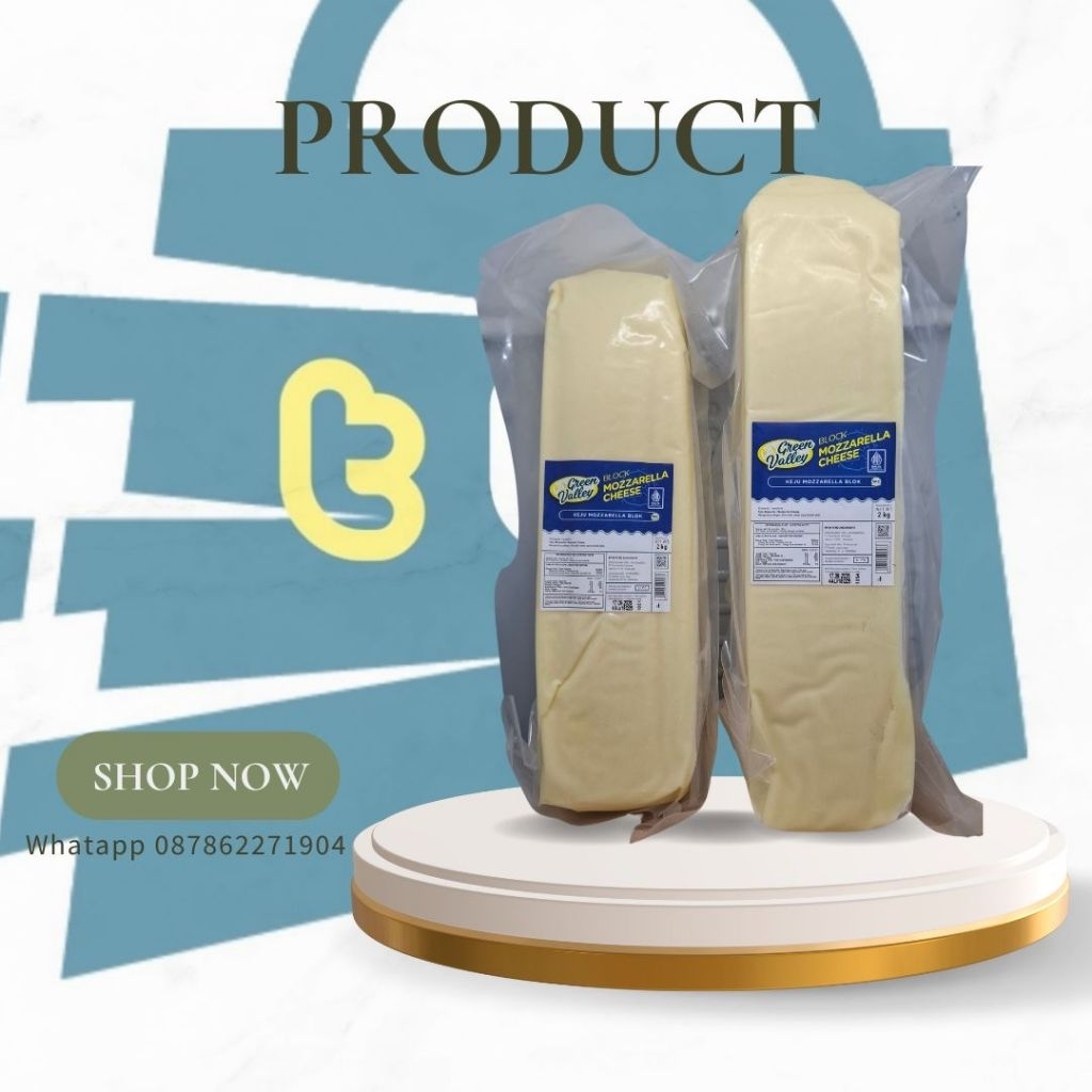 

Mozzarella Greenvaley 1kg