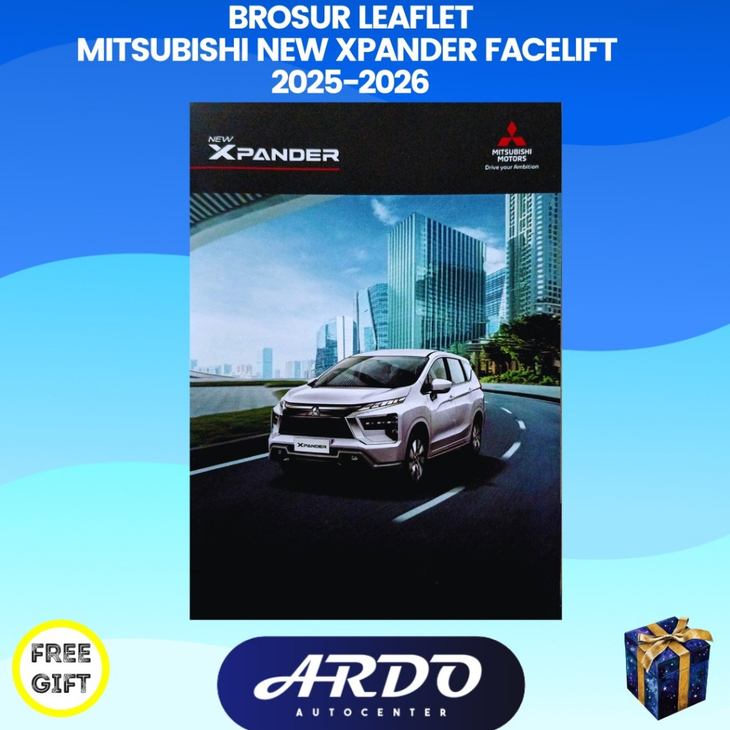 Brosur katalog mobil Mitsubishi New Xpander Facelift 2025-2026