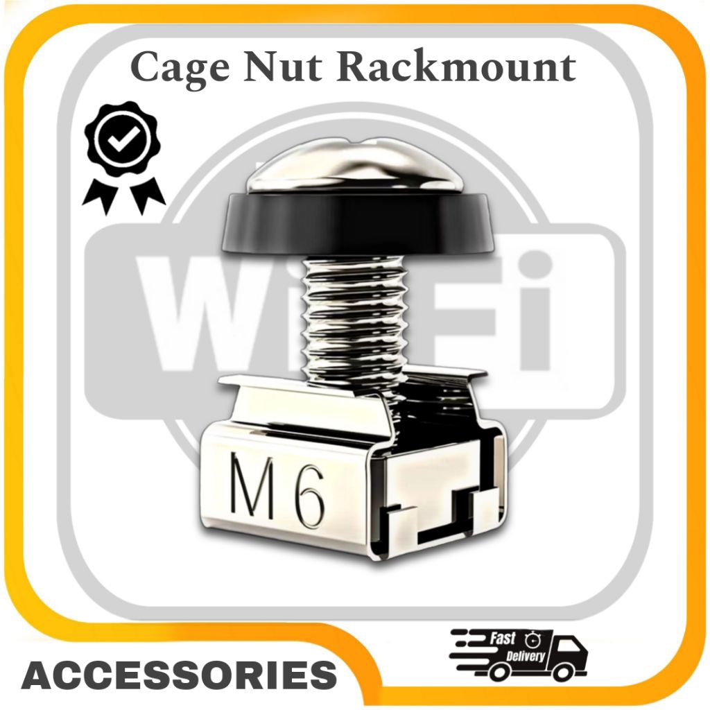 cage nut Rackmount cage nut baut rak server wallmount rack M6