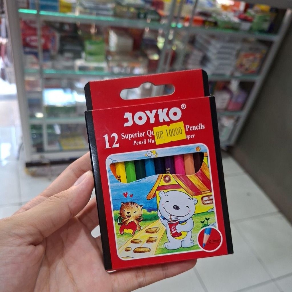

Pensil Warna // Color Pencil // JOYKO 12 PCS