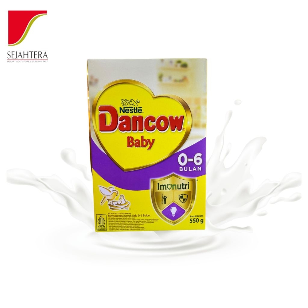 NESTLE dancow 0-6 bulan 550gr