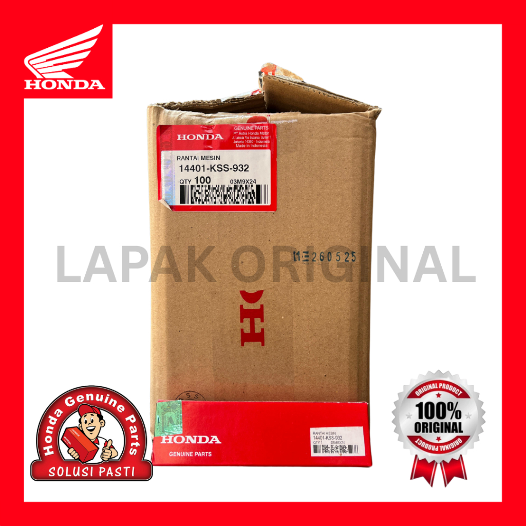 (ORI) RANTAI KETENG VARIO 125 14401-KSS-932 AHM ORI