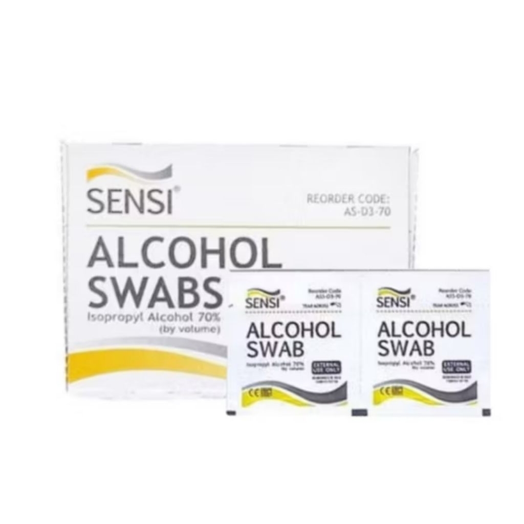 Alkohol Swab SENSI (Isi 100 pcs)