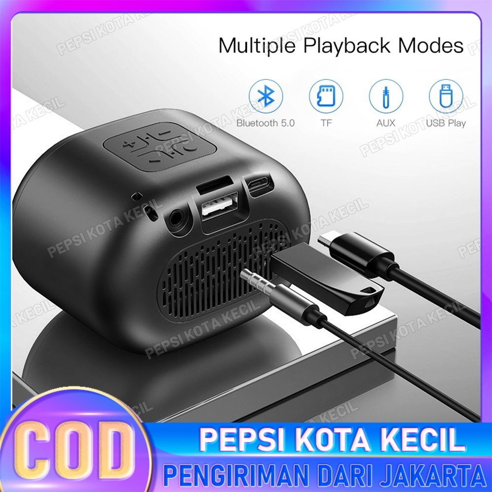 Mini speaker Bluetooth tanpa kabel portable Speaker Bluetooth Robot musik box bluetooth full bass Po