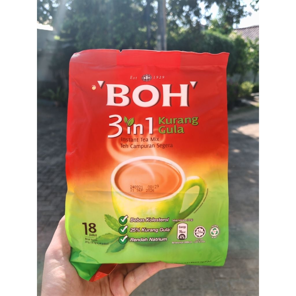 

boh 3 in 1 less sugar
