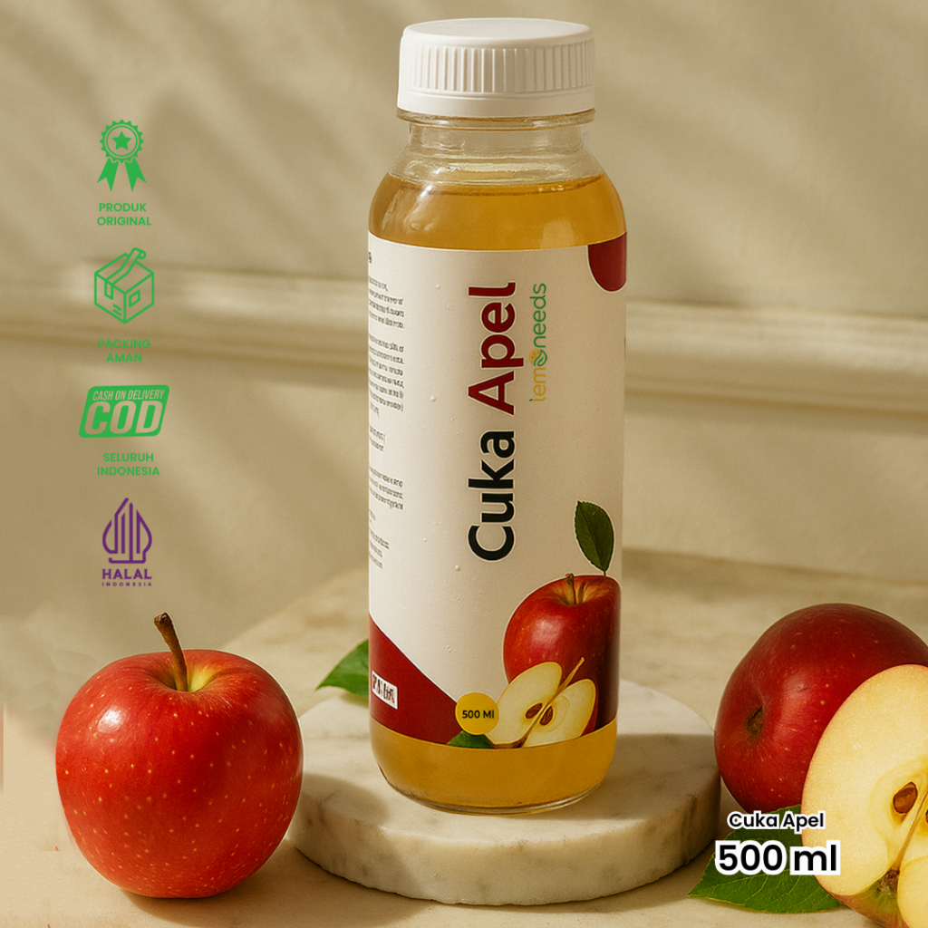 

Lemoneeds Cuka Buah Apel 500ml