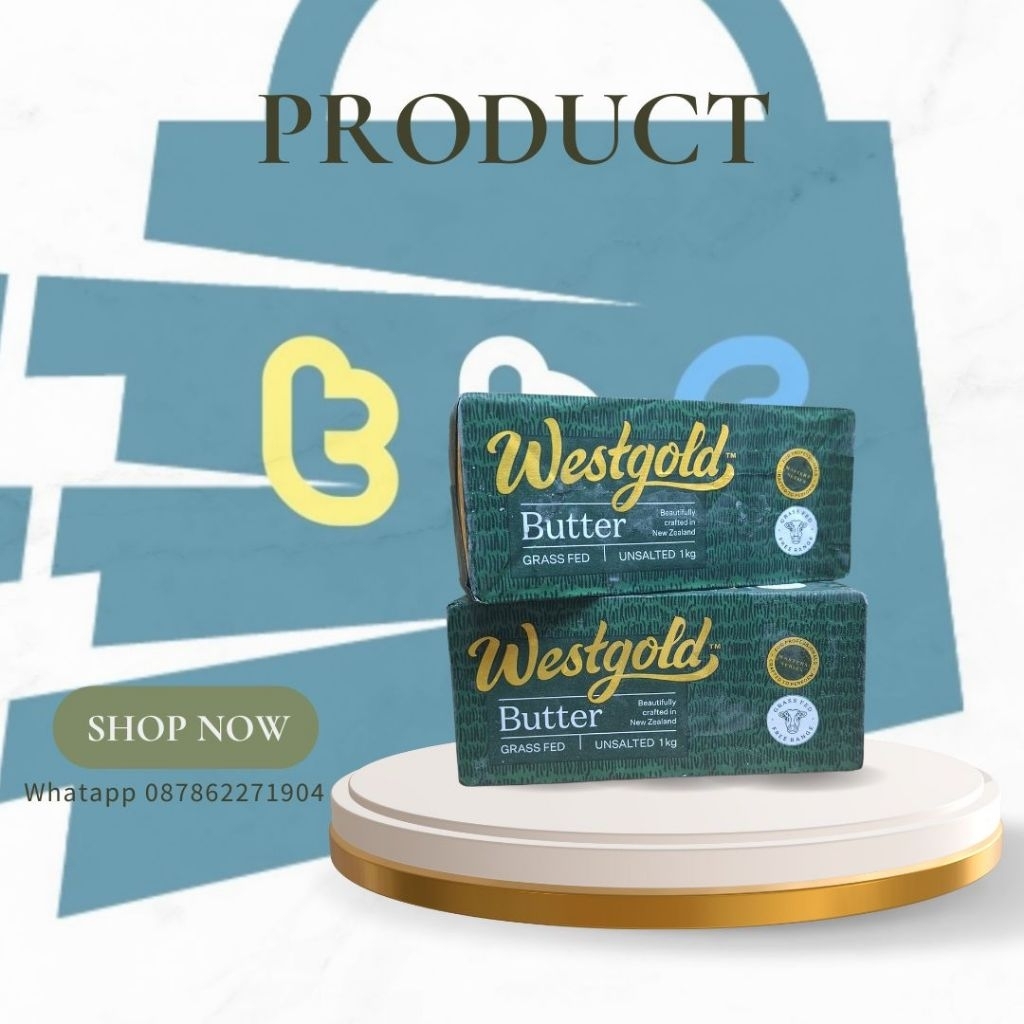 

Westgold Butter Unsalted 1kg