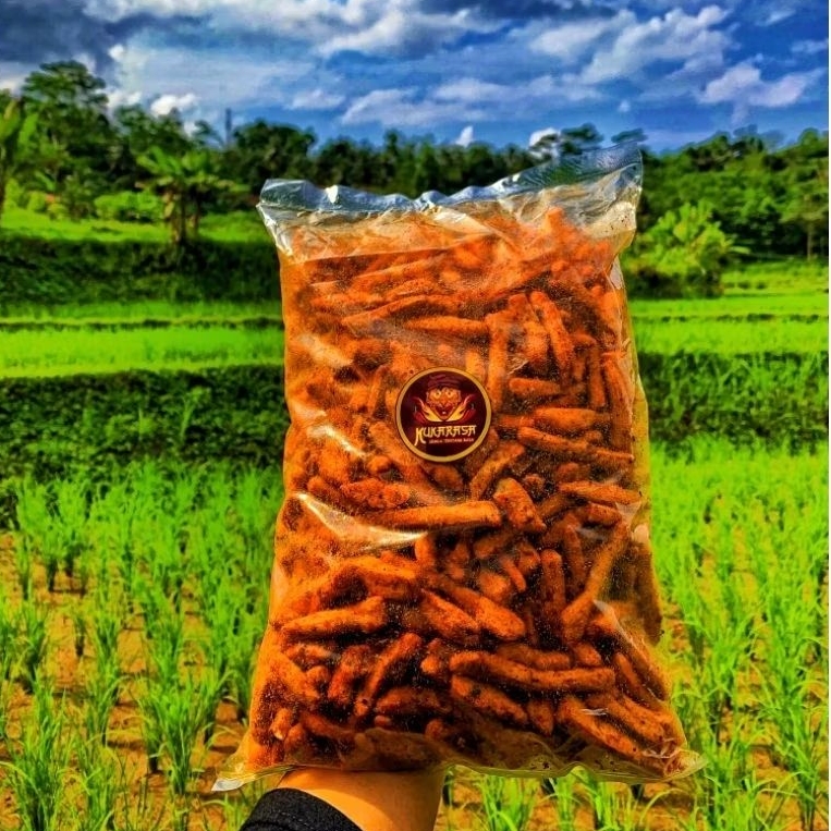 

250 gram Basreng extra pedas daun jeruk (kukarasa snack)