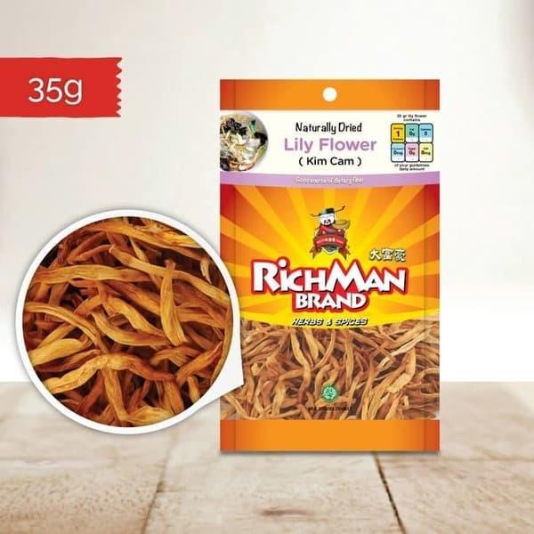 

bunga sedap malam kering kim cam dried lily buds rich man 35