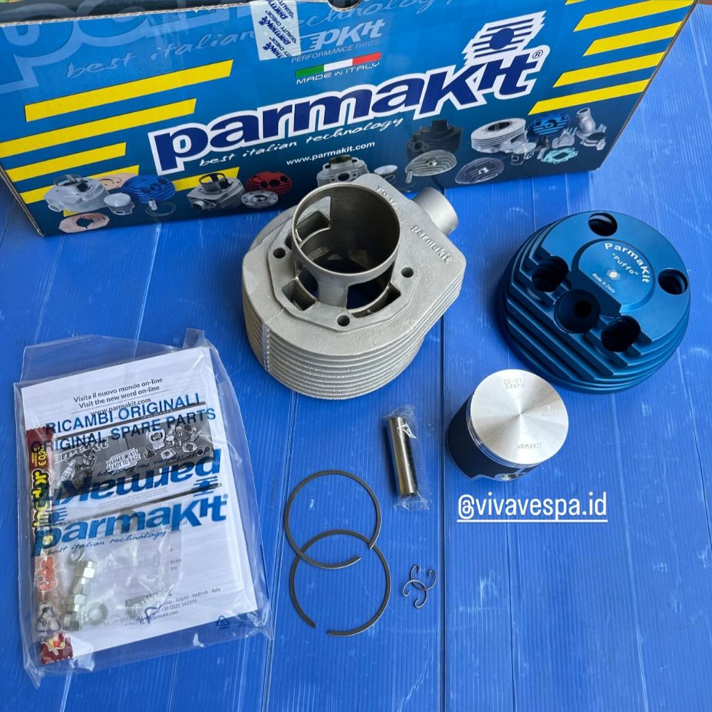 Blok Set Parmakit Biru 177 cc utk PX , Excel , dkk