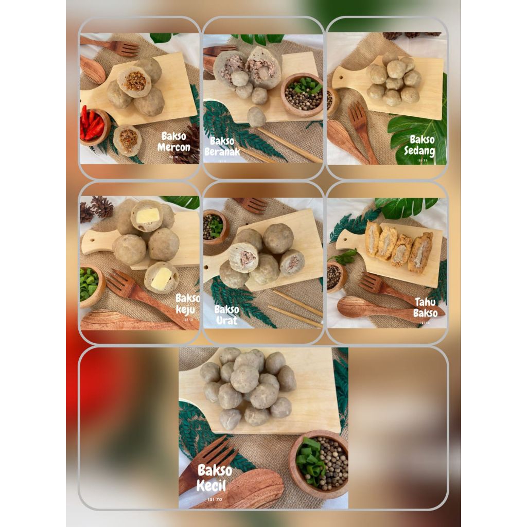 

Bakso mercon isi 10