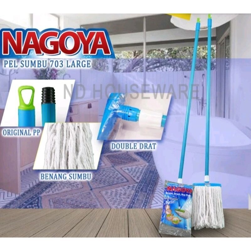 PEL NAGOYA 702 | PEL LANTAI SUMBU NAGOYA MEDIUM | PEL LANTAI MOP | PEL LANTAI