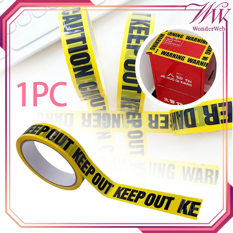 25m Stiker Police Line Garis Police Line Garis Proyek Line Police Safety Line " Keep Out " Policelin