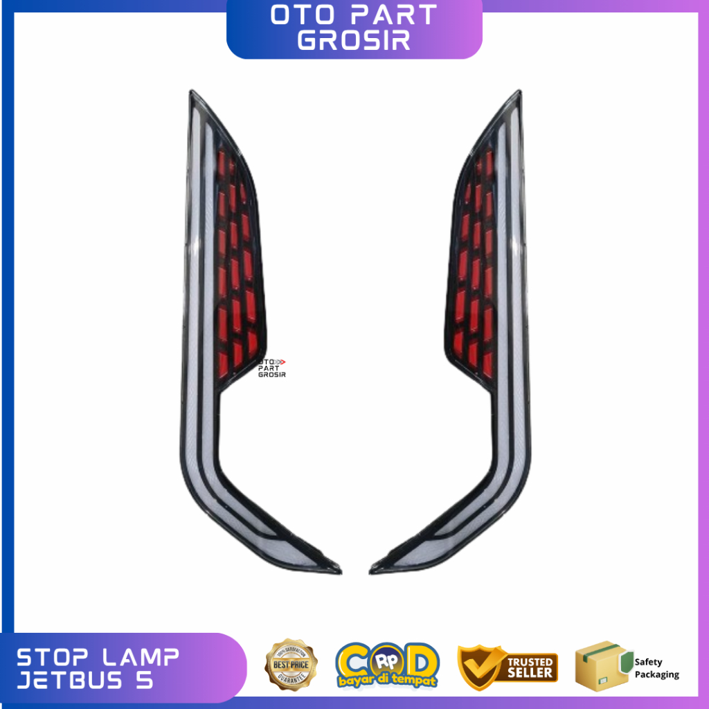Stop Lamp Bus Jetbus 5/Lampu Belakang JB5/Lampu Rem Bus Jetbus 5 (AKSESORIS BUS DAN TRUCK)