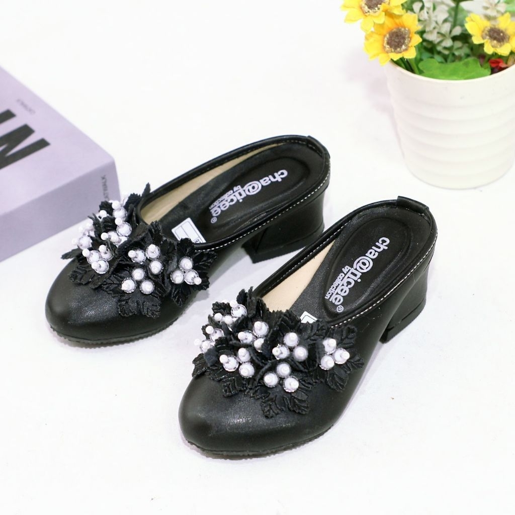 Sandal Sepatu Anak Perempuan Pesta Hak 3CM Fashion CP89