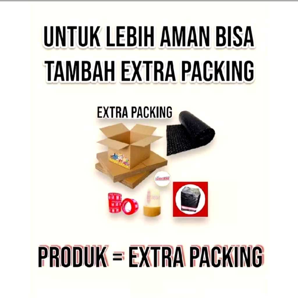 

Bubble Wrap Extra Packing Menghindari Pecah di Jalan